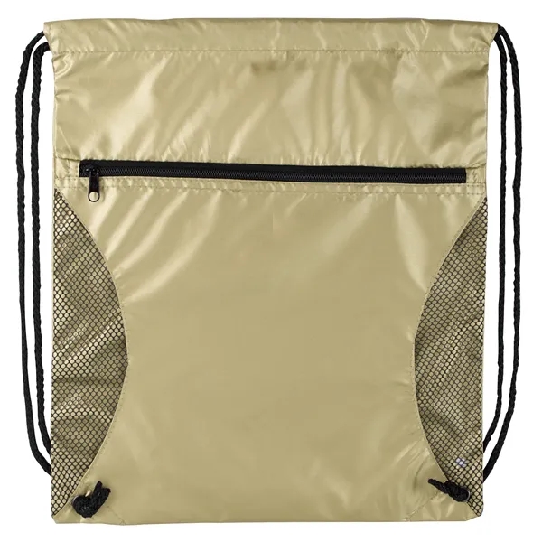 Mesh Pocket Drawcord... from ASI 40480 Koozie Group