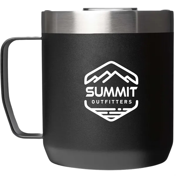 12 oz. stainless steel camping mug with handle, double wall vacuum... from ASI 66887 PCNA / Leeds