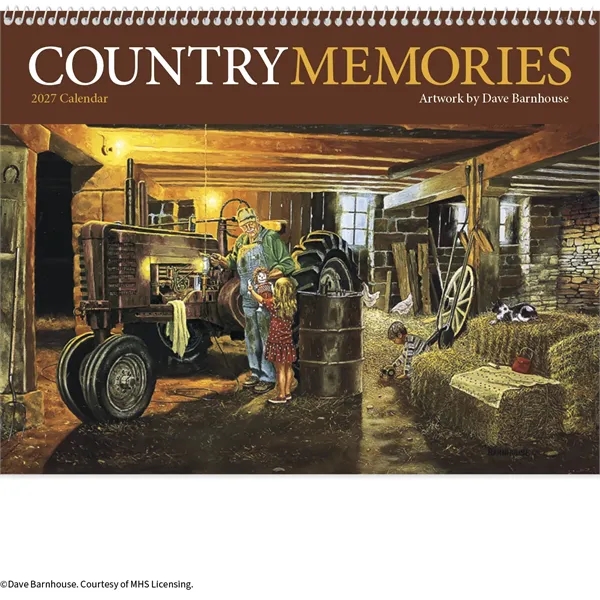 Country Memories... from ASI 40480 Koozie Group / Norwood Triumph Calendar