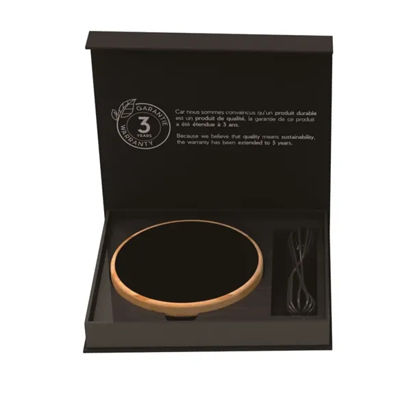 SCX Design™ Full-Color Bamboo 15W Wireless Charger... from ASI 40480 Koozie Group