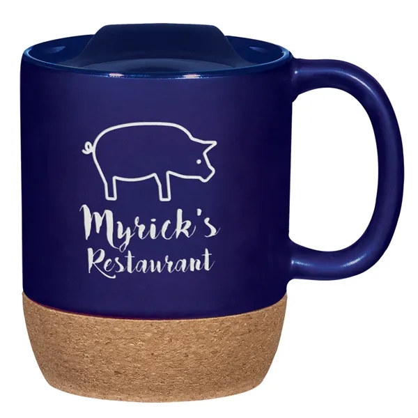 14 Oz. Full Color Cork Base Ceramic Mug... from ASI 61125 Hit Promotional Products / Hit®
