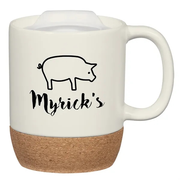 14 Oz. Full Color Cork Base Ceramic Mug... from ASI 61125 Hit Promotional Products / Hit®