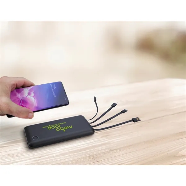 Charge Wave Wireless Power Bank 10,000 mAh... from ASI 40480 Koozie Group