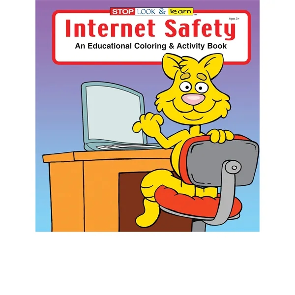 Coloring Book: Internet Safety... from ASI 40480 Koozie Group