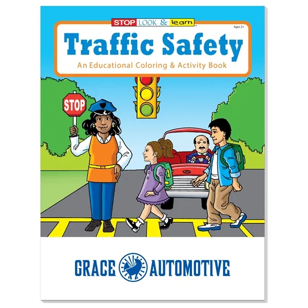 Coloring Book: Traffic Safety... from ASI 40480 Koozie Group