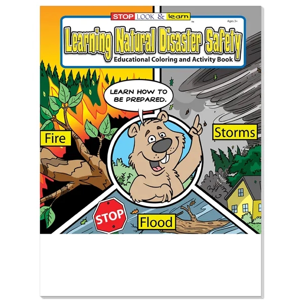 Coloring Book: Learning Natural Disaster Safety... from ASI 40480 Koozie Group