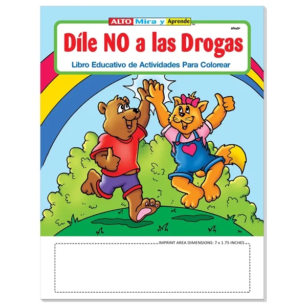 Coloring Book: Smart Kids Say No to Drugs (Spanish)... from ASI 40480 Koozie Group