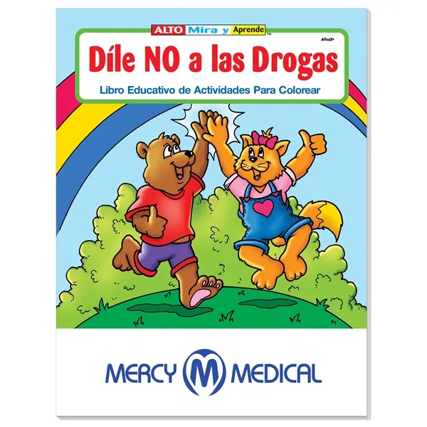 Coloring Book: Smart Kids Say No to Drugs (Spanish)... from ASI 40480 Koozie Group