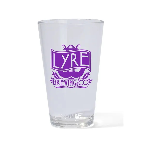 Silipint® Clear Pint Glass - 16 oz.... from ASI 40480 Koozie Group