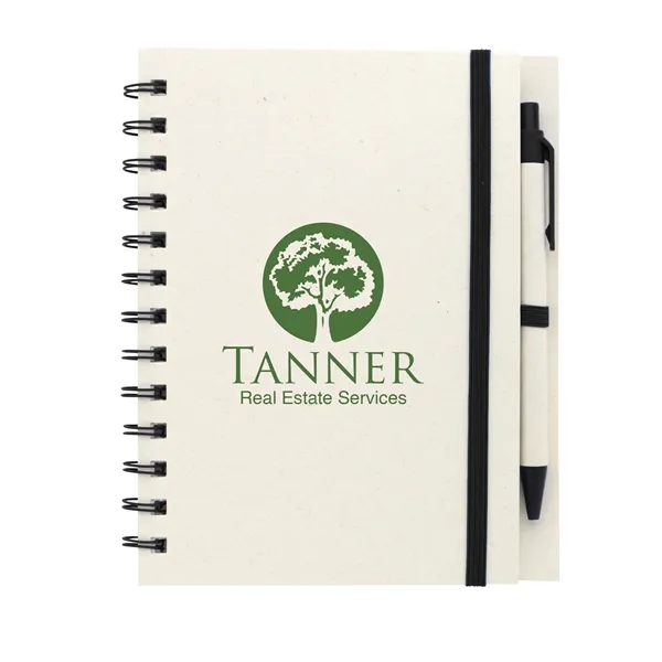 BoC Recycled Spiral Notebook with Pen... from ASI 40480 Koozie Group