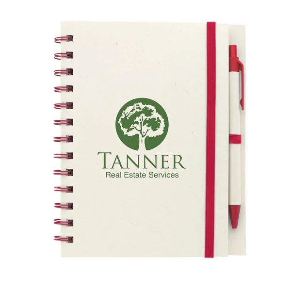 BoC Recycled Spiral Notebook with Pen... from ASI 40480 Koozie Group