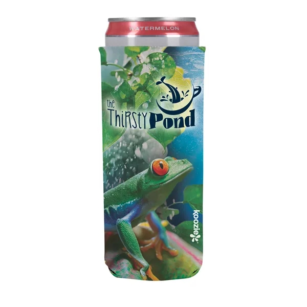 Koozie® britePix® Slim Can Cooler... from ASI 40480 Koozie Group