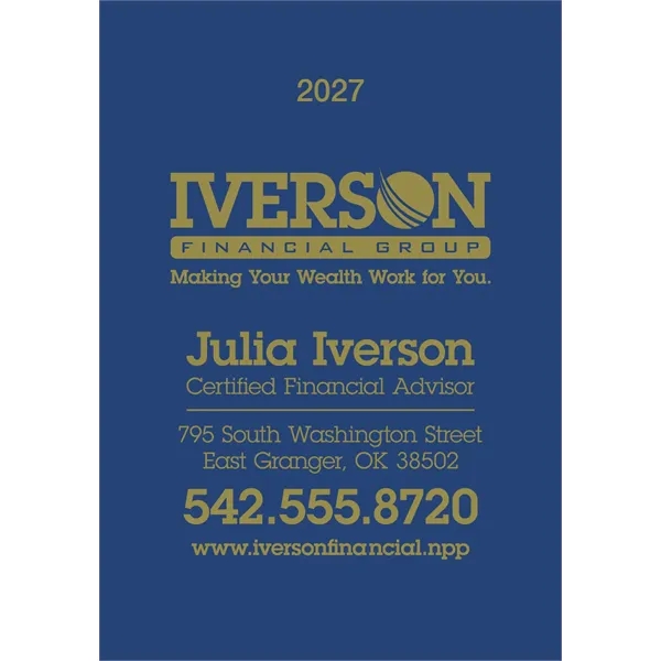 Leatherette Planner... from ASI 40480 Koozie Group