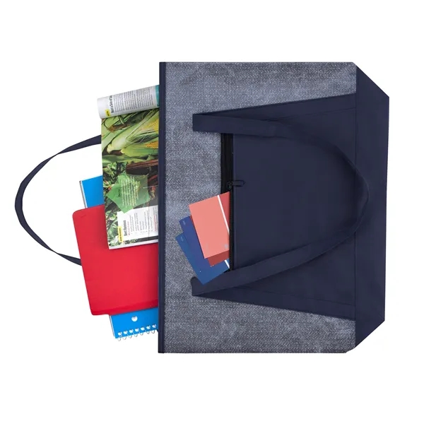 Heathered RPET Non-Woven Tote... from ASI 40480 Koozie Group