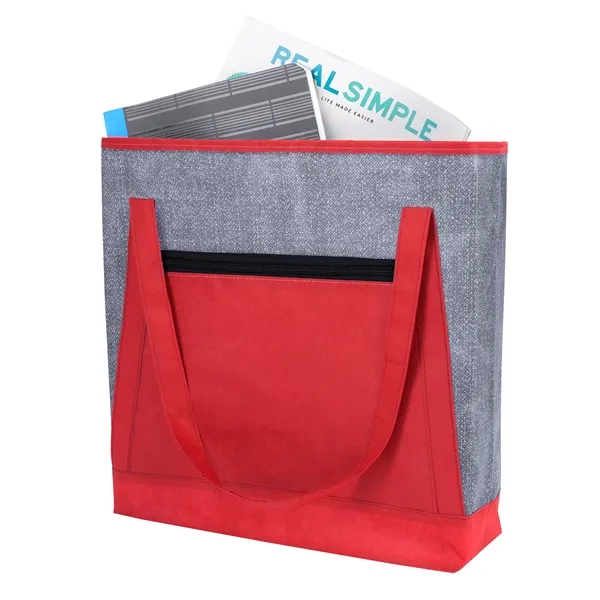 Heathered RPET Non-Woven Tote... from ASI 40480 Koozie Group