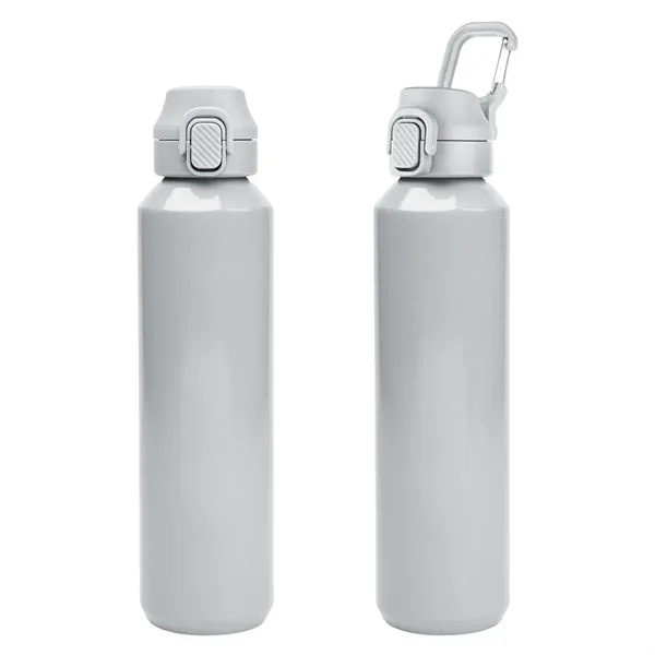 Item #50318 27 Oz. Travis Recycled Aluminum Bottle With Carabiner
