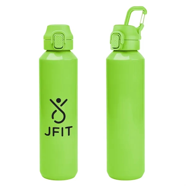 Item #50318 27 Oz. Travis Recycled Aluminum Bottle With Carabiner