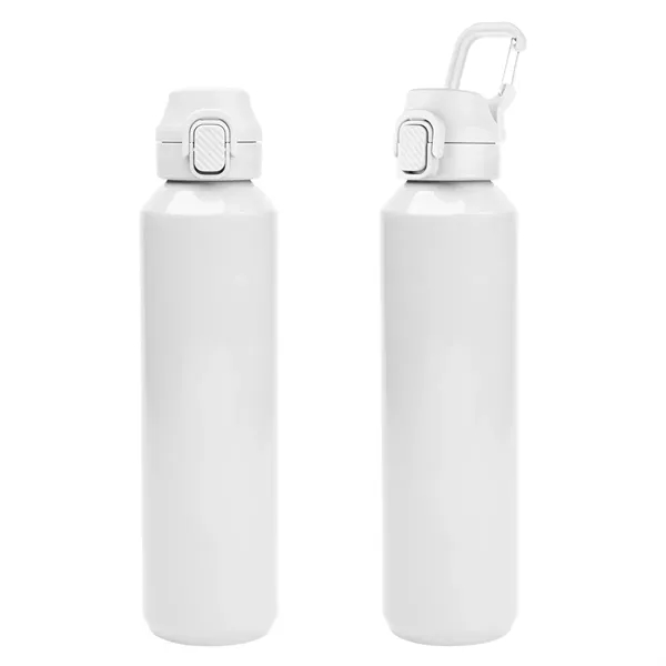 Item #50318 27 Oz. Travis Recycled Aluminum Bottle With Carabiner