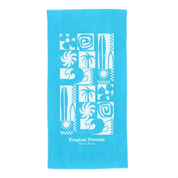 Baja Heavy-Weight Beach Towel... from ASI 61125 Hit Promotional Products / Hit®