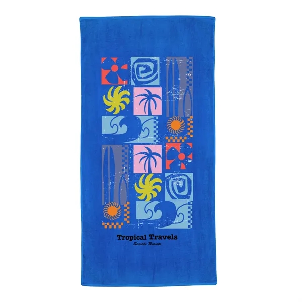 Baja Heavy-Weight Beach Towel... from ASI 61125 Hit Promotional Products / Hit®