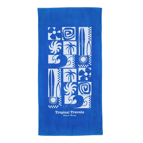 Baja Heavy-Weight Beach Towel... from ASI 61125 Hit Promotional Products / Hit®