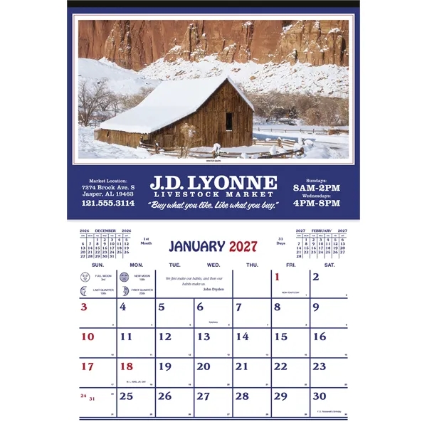 Farm Calendar... from ASI 40480 Koozie Group
