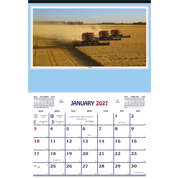 Farm Calendar... from ASI 40480 Koozie Group