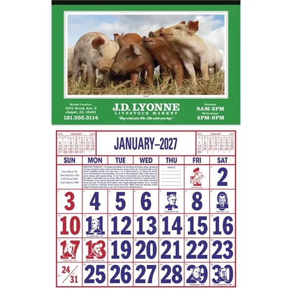 Large Everyday Farm Memo... from ASI 40480 Koozie Group