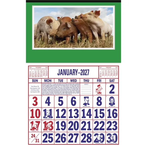 Large Everyday Farm Memo... from ASI 40480 Koozie Group