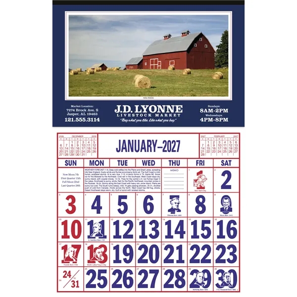 Large Everyday Farm Memo... from ASI 40480 Koozie Group