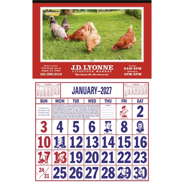 Large Everyday Farm Memo... from ASI 40480 Koozie Group