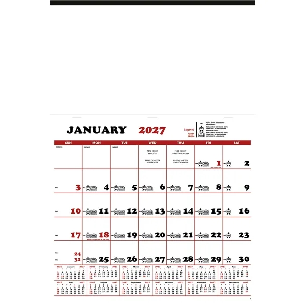 Contractor's Apron Calendar... from ASI 40480 Koozie Group