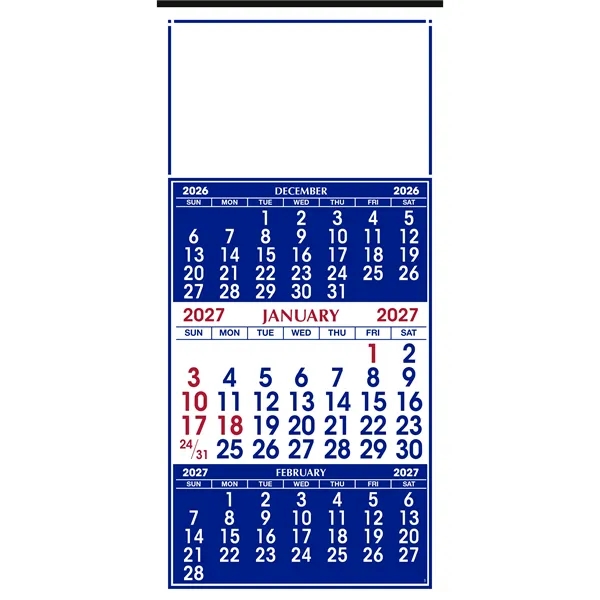 3 Month Display 12-Sheet Calendar... from ASI 40480 Koozie Group