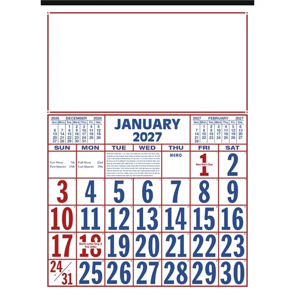 Commercial 12-Sheet Calendar... from ASI 40480 Koozie Group