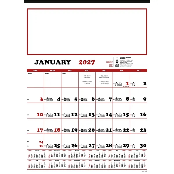 Contractor's 12-Sheet Calendar... from ASI 40480 Koozie Group