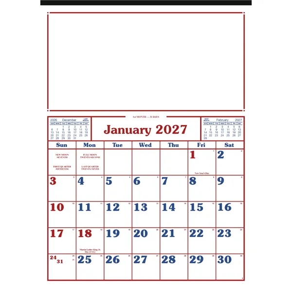 Commercial 12-Sheet Calendar... from ASI 40480 Koozie Group
