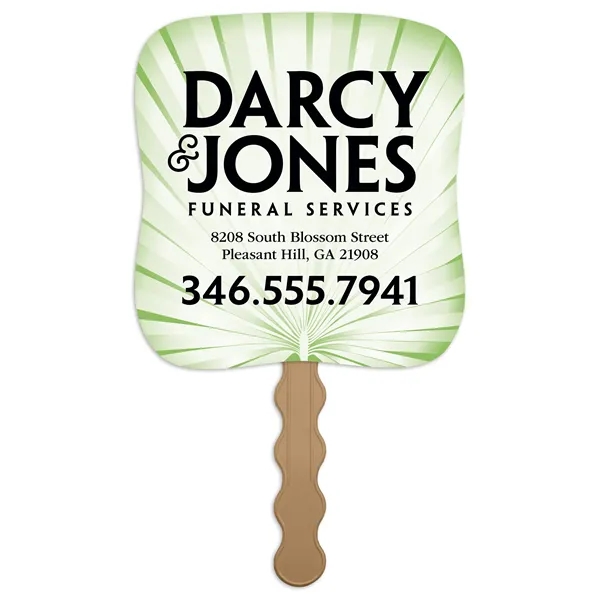 Palm Leaf Fan... from ASI 40480 Koozie Group