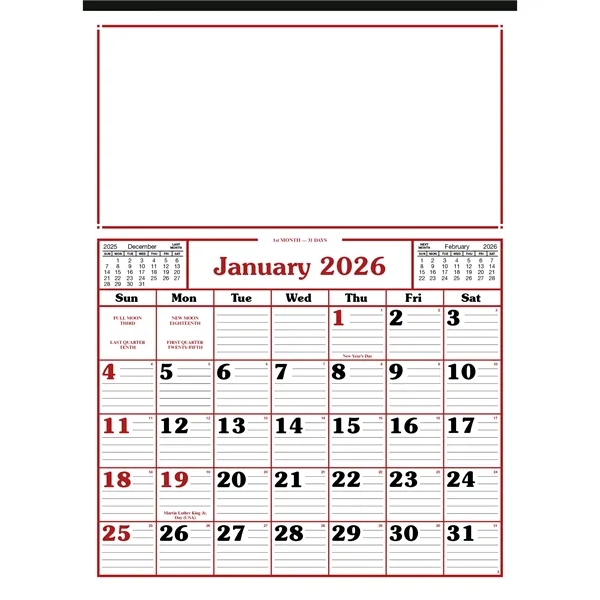 Commercial 12-Sheet Calendar... from ASI 40480 Koozie Group