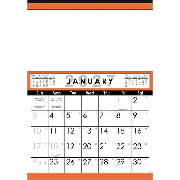 Commercial 12-Sheet Calendar... from ASI 40480 Koozie Group