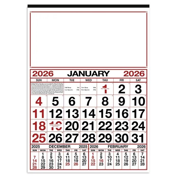 Commercial 12-Sheet Calendar... from ASI 40480 Koozie Group