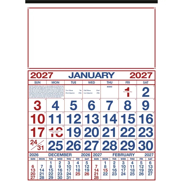 Commercial 12-Sheet Calendar... from ASI 40480 Koozie Group