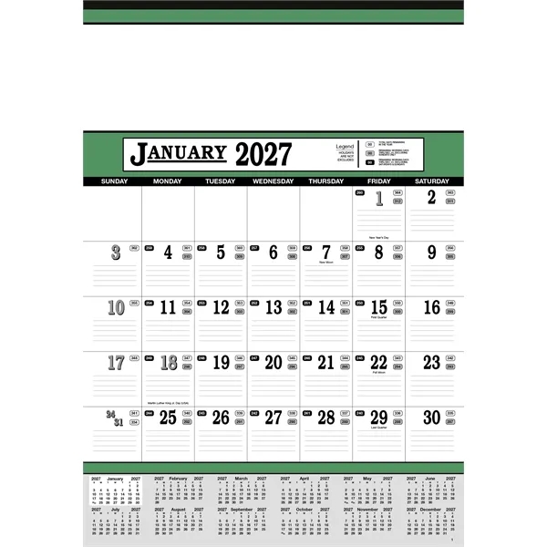 Contractor's 13-Sheet Calendar... from ASI 40480 Koozie Group
