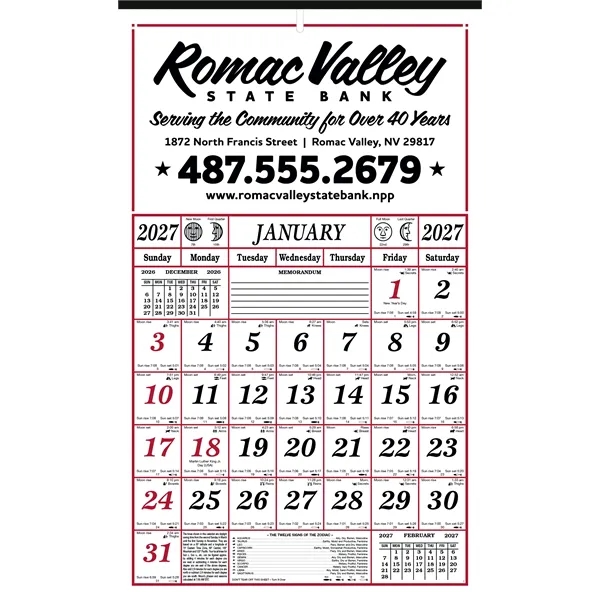 7-Sheet Almanac... from ASI 40480 Koozie Group