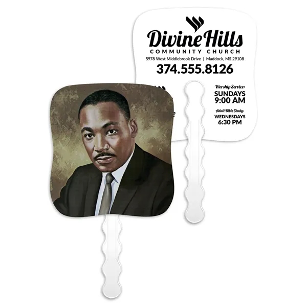 Dr. Martin Luther King, Jr. - Pictorial Fan... from ASI 40480 Koozie Group