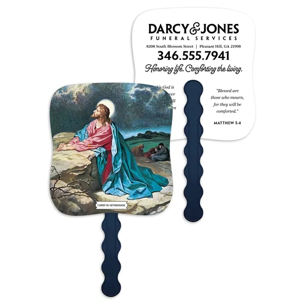 Christ In Gethsemane - Pictorial Fan... from ASI 40480 Koozie Group