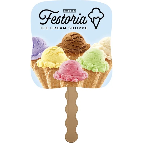 White Stock Fans... from ASI 40480 Koozie Group