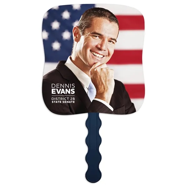 White Stock Fans... from ASI 40480 Koozie Group