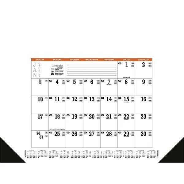 Contractor's Desk Pad Calendar... from ASI 40480 Koozie Group