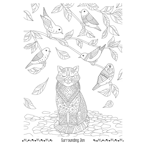 Good Value™ Unwind with Pets Adult Coloring Book... from ASI 40480 Koozie Group