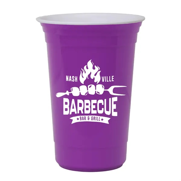 Garyline® Varsity Double-Wall Cup with Liner - 16 oz.... from ASI 40480 Koozie Group